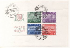 Estonia: Sc #147a Souvenir Sheet, used. (32277)