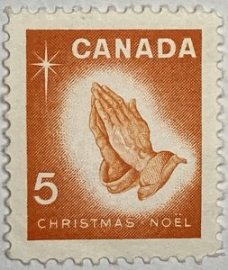 CANADA 1966 #452 Christmas (Praying Hands) - MNH