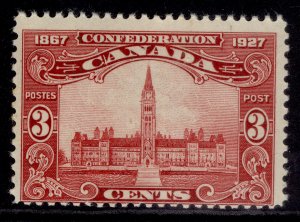 CANADA GV SG268, 3c carmine, NH MINT. Cat £11.