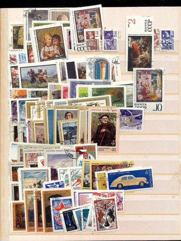 RUSSIA OLD/Modern Mint &Used Collection Incl.Sheets(Appx 500+Items) (Ref DD465