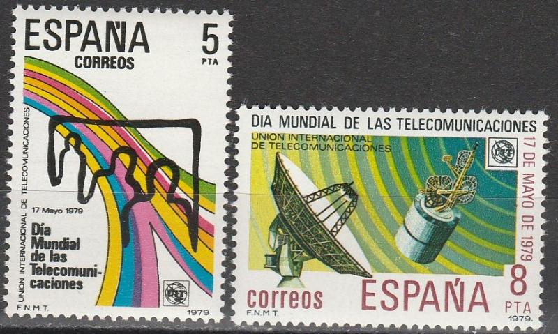 Spain #2149-50  MNH  (S1182)