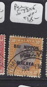 MALAYA JAPANESE OCCUPATION PAHANG (P2108BB)  30C DN SG J245   VFU 