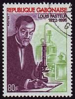 Gabon SG#459 Used - 1972 80f.  - Microscopes, Scientists