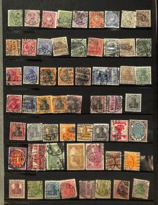 Germany Stamp Collection All Different Early in Lighthouse Stockbook, 9 Pgs (SB)