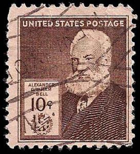 # 893 USED ALEXANDER GRAHAM BELL INVENTOR FAULT