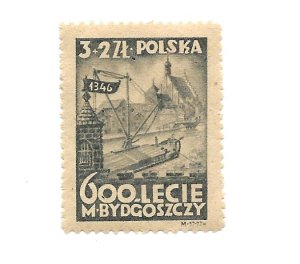 Poland 1946 - MNH - Scott #B46 *