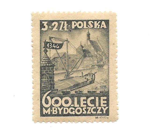 Poland 1946 - MNH - Scott #B46 *