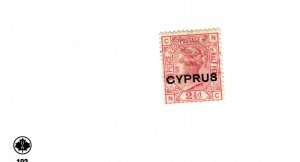 Cyprus #3 MNH Thin/Stain Used - Stamp - CAT VALUE $8.00