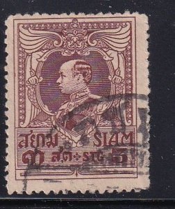 Thailand 1920 Sc 189 3s chocolate Used