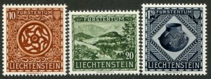Liechtenstein #274-276 Mint Set