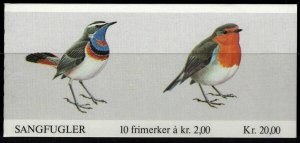 Norway 1982 - Birds - MNH Bklt # 801a