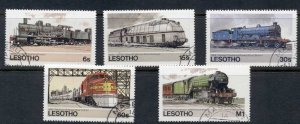 Lesotho 1984 Trains FU