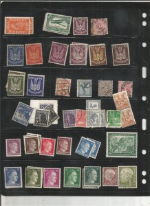 GERMANY COLLECTION ON STOCK SHEETS, BOTH MINT AN USED