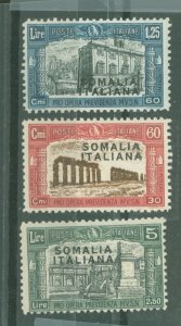 Somalia (Italian Somaliland) #B18-B20 Unused Single