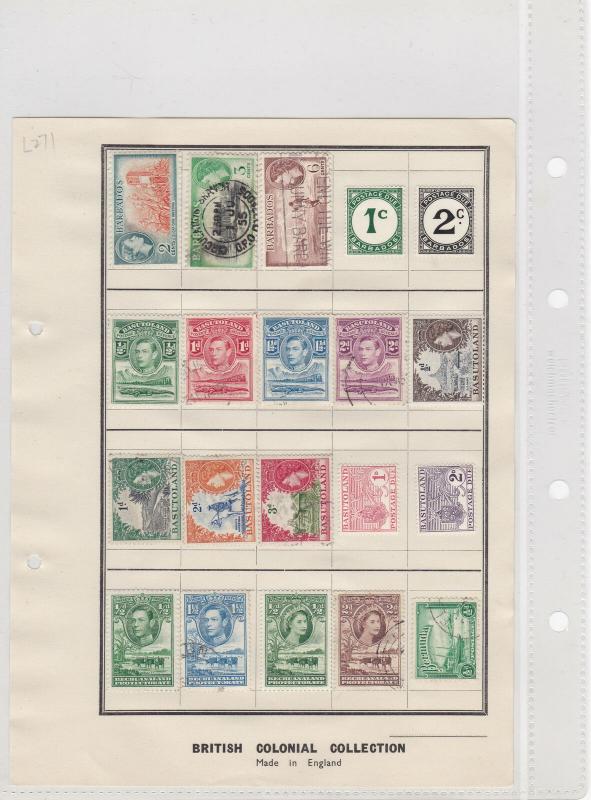 Basutoland MM+Used Stamps Ref: R4575