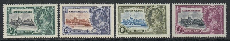 Cayman Islands, Sc 81-84 (SG 108-111), MLH