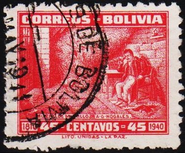 Bolivia. 1941 45c S.G.378 Fine Used