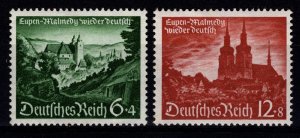 Germany 1940 Eupen & Malmedy reincorporated, Set [Unused]