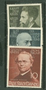 Danzig #238-40 Unused Single (Complete Set)