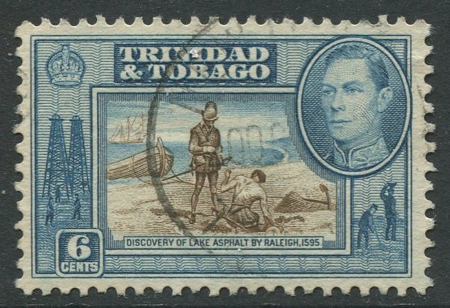 STAMP STATION PERTH Trinidad &Tobago #55 KGVI Pictorial Definitive Used 1938-41