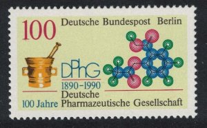 Berlin German Pharmaceutical Society 1990 MNH SG#B850