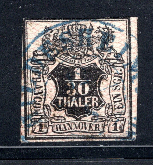 Hanover #8a  Used,  F/VF.  Cat $275.00   ...  2670009