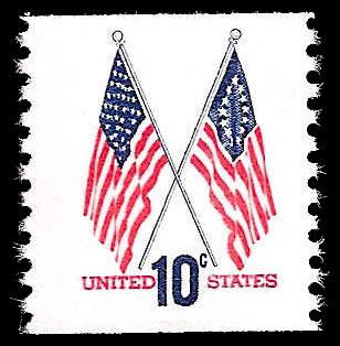 # 1519 MINT NEVER HINGED 50 STAR AND 13 STAR FLAGS