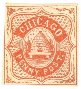 (I.B) US Local Post : Chicago Penny Post