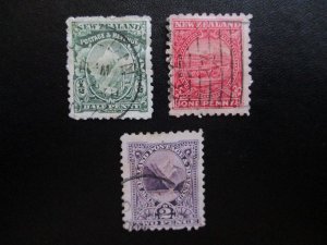 New Zealand #84-86 Used - WDWPhilatelic (8-24)