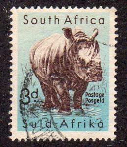 South Africa 204 - Used - White Rhinoceros (2)