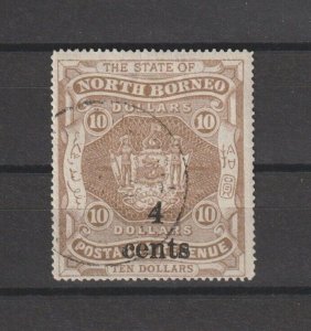 NORTH BORNEO 1904/05 SG 157 USED Cat £48