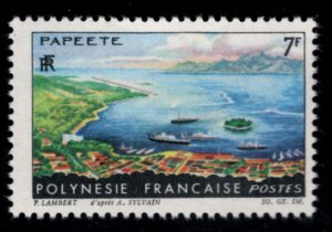 French Polynesia Scott 213 MH* 1964 Papeete single