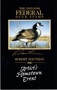 US RW64 Duck Ceremony Program FDC