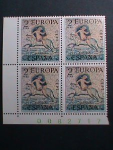 ​SPAIN-1973 SC# 1752- SPAIN STAMP DAY MNH BLOCK OF 4 VF WE SHIP TO WORLD WIDE