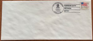 US #2528 Event Cover Olympics 2nd Day Carson City NV 4/22/1991 U/A L42