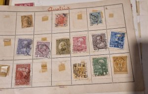 Huge Old Collection Of Europe Stamps. Austria, Germany, Monaco, Chzec used #1079