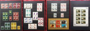 COLLECTION OF EUROPA STAMPS FR DIFFERENT COUNTRIES IN AN ALBUM PLUS ELVIS SHEET