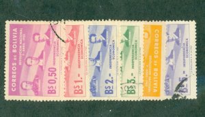 BOLIVIA 378-83 USED BIN$  1.50