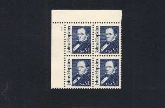 US Scott #2194 Gouge Plate Block Very Fine MNH Cat.Value $425.00           #220x