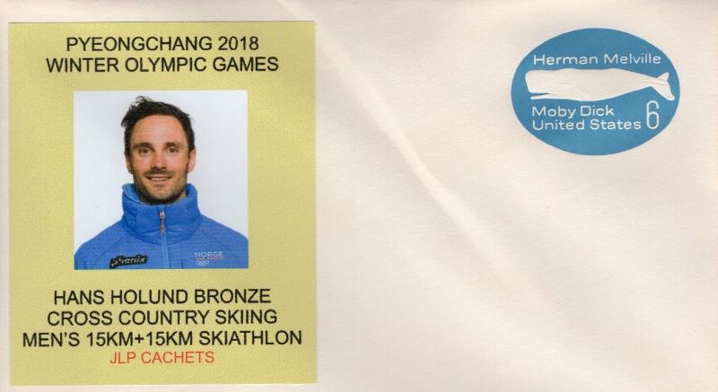 PYEONGCHANG WINTER OLYMPIC GAMES CROSS COUNTRY SKIING CACHET   FDC5005