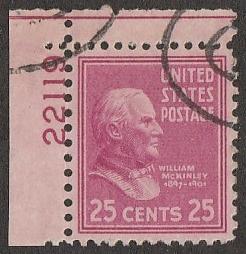 829,used plate # 22119