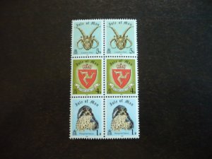 Stamps - Isle of Man- Scott# 190a - Mint Never Hinged Booklet sheet of 6 Stamps