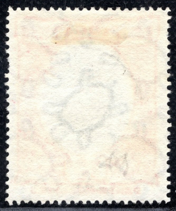 TONGA Stamp SG.49var 10d *WMK INVERTED* Variety 1908 CDS Used Cat £48+ BBLUE56