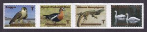 2020 Turkmenistan 485-488 Birds, Reptiles 15,00 €