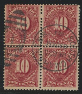 United States #J42  Multiple