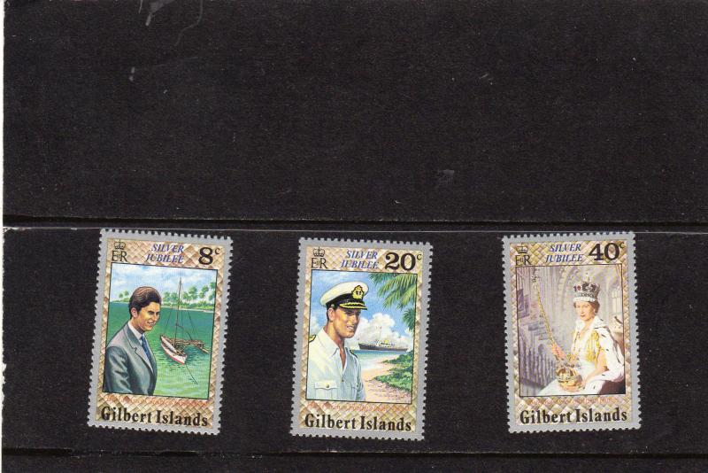 Gilbert Island Queens Silver Jubilee MNH