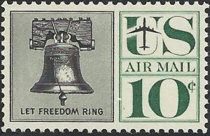 # C57 MINT NEVER HINGED LIBERTY BELL P.S.E. GRADE 98 CERT...