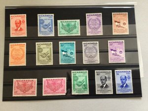 Nicaragua 1955 mint never hinged Stamps Ref 64188