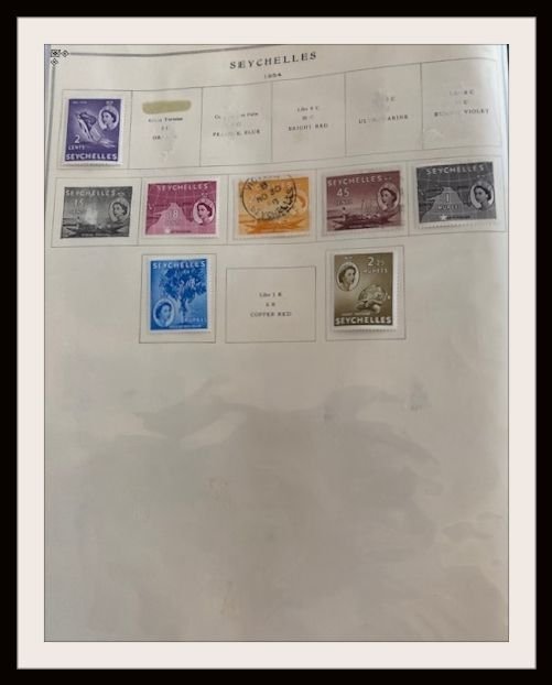 Seychelles Collection,  1890-1956