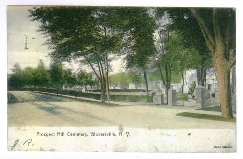 Benedict to Cranberry Creek, New York 1906 PC, Gloversville, Hand Colored